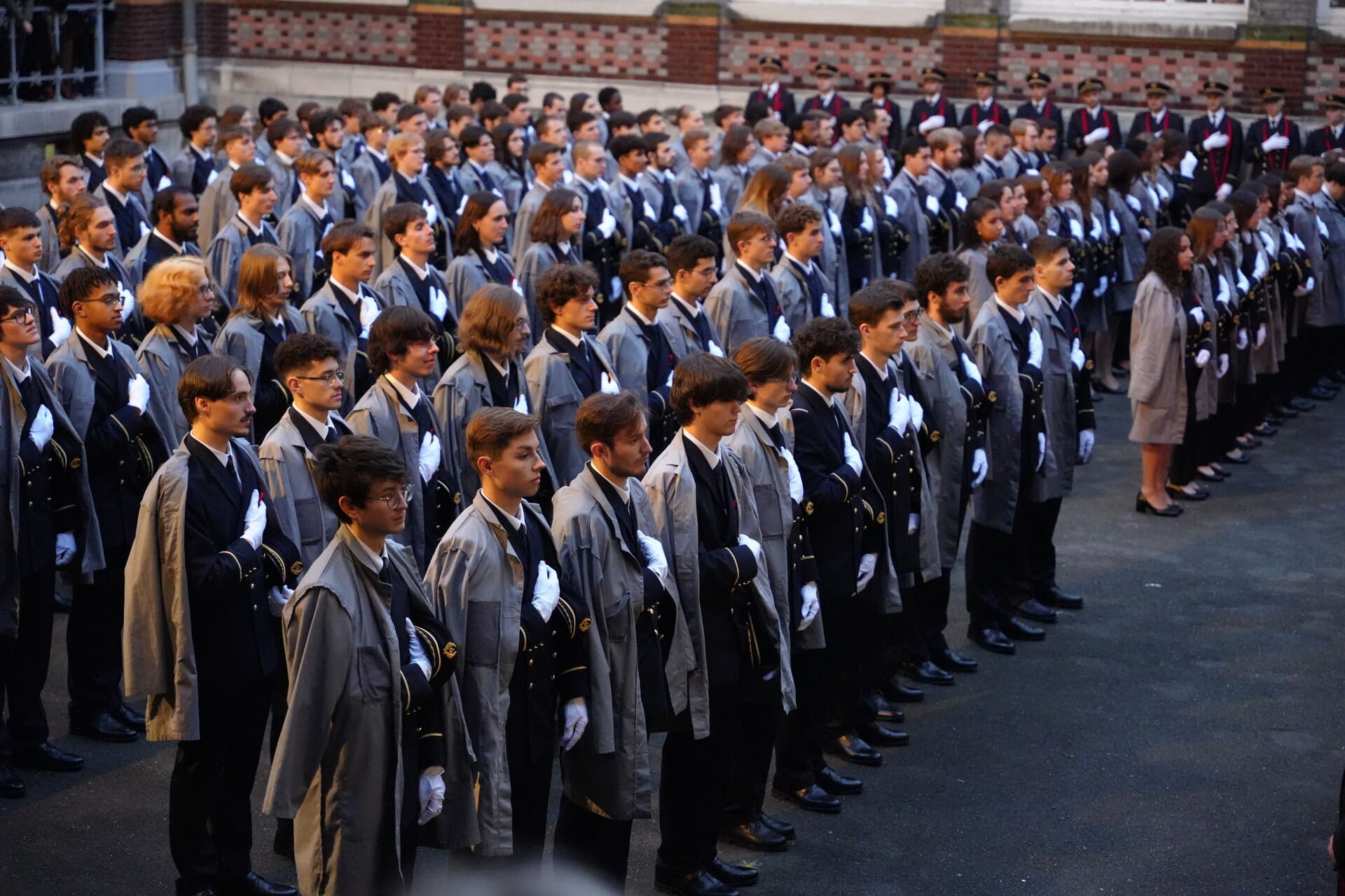 Illustration du baptême de promotion