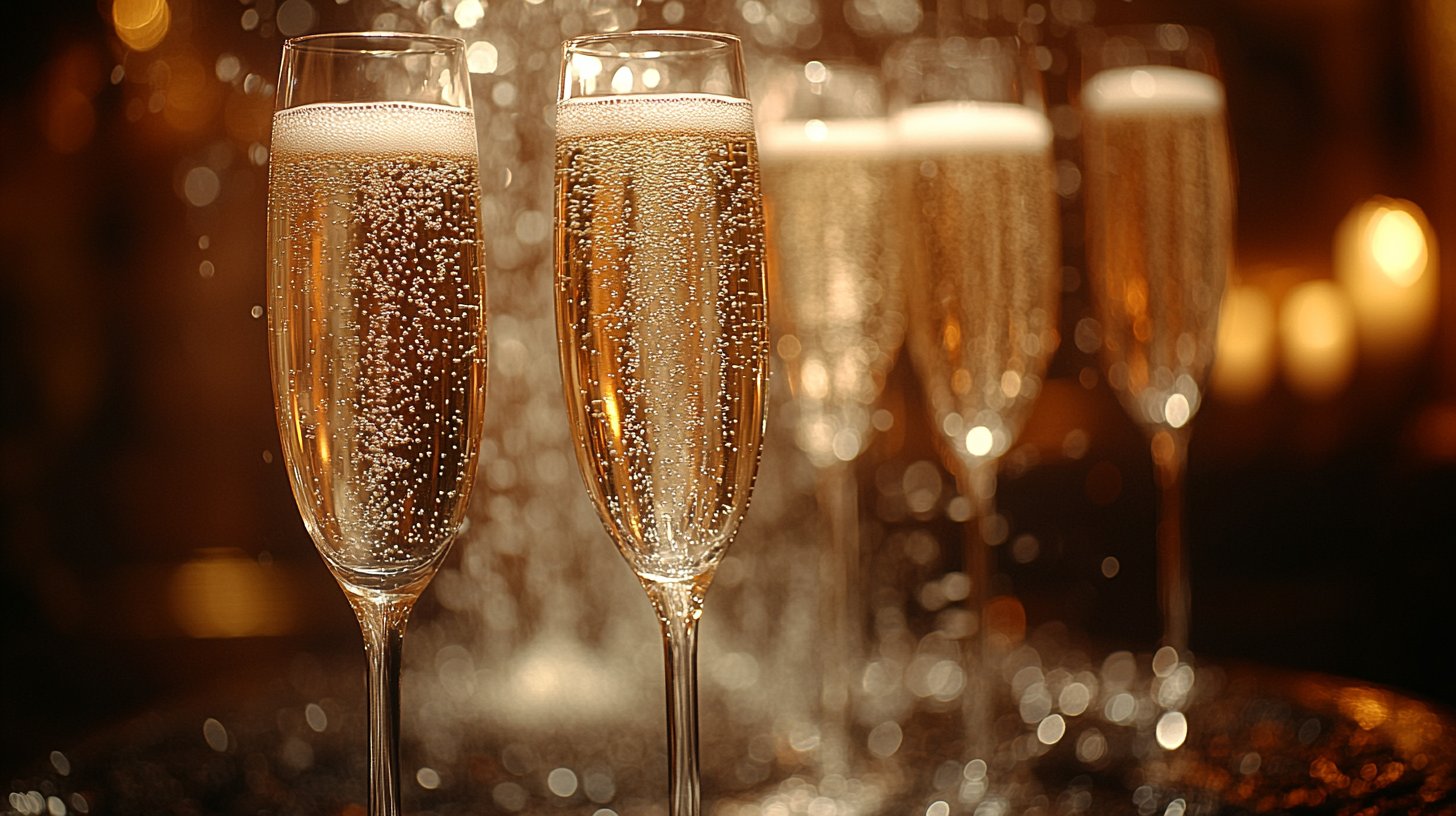 Bouteilles de champagne